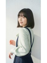 コートフィールエー(CO_T feel.a)&nbsp;カジュアルな甘さが魅力。親しみやすさ満点のナチュラルボブ