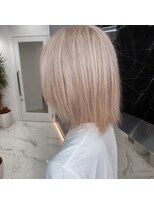 メンズヘア アリエス(men's hair ARIES)&nbsp;ホワイトベージュ×メンズウルフ