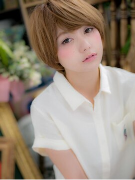 カバーヘア イヴ 戸頭店(COVER HAIR EVE) *+COVER HAIR+*…うざバングショートボブa