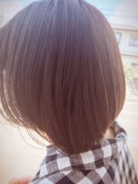 ヘアー バイ ミーズ(hair by Mii’s) ピンクベージュ/伸ばしかbob