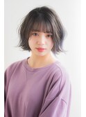 外ハネエアリーボブ