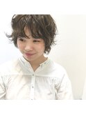 【maluna あっちゃん限定】無造作ショート×イルミナカラー