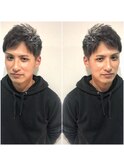 【王道ツーブロック】