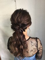 シャンス ヘアー(Chance hair) 【Marie style】結婚式ヘアセット☆ローポニー