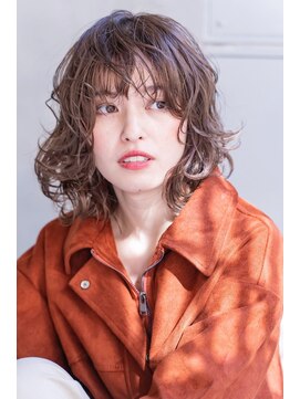 シエナ 渋谷(Siena) siena ウェービーバング×透け感ブランジュ