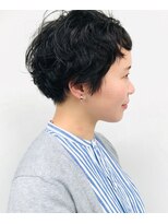 アルジャーノン(algernon)&nbsp;マッシュショート+パーマ