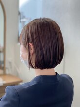 リ ヘアーデザイン(Re: hair Design) 顔周りこだわり☆ショートボブ