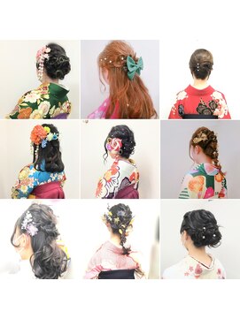 キスミー プラス(Kiss me +) 卒業式ヘア+袴着付