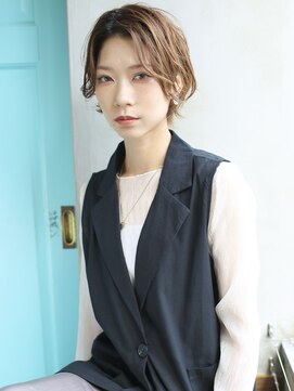 バース(BIRTH) 天神【BIRTH】大人かわいい前髪長めのウェーブショート 3