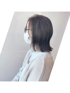 レシェル 松阪(RECIEL) ぷつっとボブスタイル