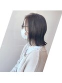 ぷつっとボブスタイル
