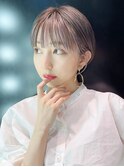 ナチュラルブローショート_チェリーブラウンフェミニン_68632