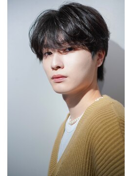 リップスヘアー 銀座(LIPPS hair) シースルーバング　韓流マッシュ