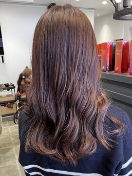 コスタ オブ リシェール(The COSTA of RICHAIR) ロングレイヤーカット＋ラベンダーカラー
