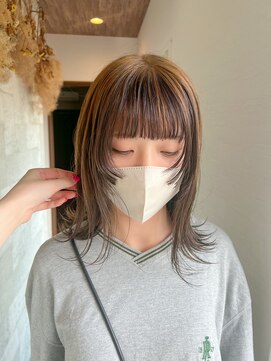 ミルヘアデザイン(mil hair design) アンブレラカラー