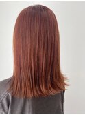 ピンクカラー/赤系カラー×美髪韓国へア[横浜/東神奈川]