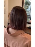 落ち着き感レッド系ブラウンカラー