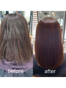 ニコ(niko) 【二村】驚きの柔らかさ　髪質改善縮毛矯正