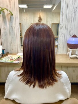 アルフグラン(alfgran) 春色オレンジブラウンカラー