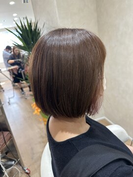 アヴァンス 京橋店(AVANCE) 多毛で悩んでる方でもまとまる、ショートボブ【大阪/京橋】