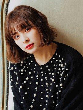 サロン ド ウィズ 西船橋店(Salon de With) ふんわりボブスタイル/ナチュラルブラウン◎30代40代50代