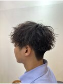 ツイストスパイラル/メンズパーマ/刈り上げツーブロック/柏