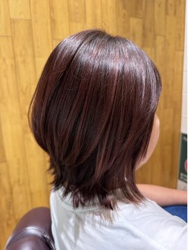 チアー ヘアリラクゼーション(cheer HAIRRELAXATION) ピンクカラー