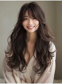 ★グレージュデザインカラーハッシュカットツートンカラーボブ