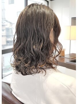 フロア(FLOOR) #デジタルパーマ#ミディアムヘア#金沢文庫FLOOR八木