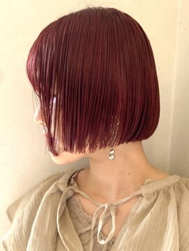 ボコカ(bococa) ボブ/暖色/ブリーチなしカラー