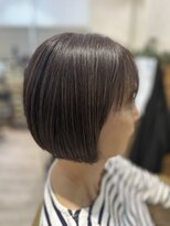 ヒラソル(girasol)&nbsp;ボブレイヤー/ピンクブラウン/水素カラー