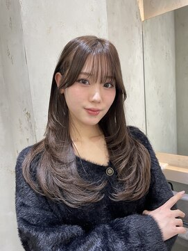 ロンド メリー 大宮(Lond merry) メルティカラーフェミニンロング似合わせカット韓国ブリーチなし