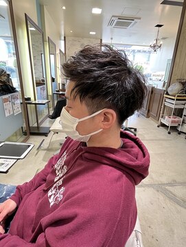 ブランシェ 高蔵寺店(BRANCHE) ◆刈り上げアップバングショート◆【北川】