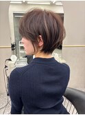 イメチェンヘアスタイル/外ハネボブ/ブルーブラック美髪のススメ
