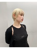 blonde short/金髪 ショート