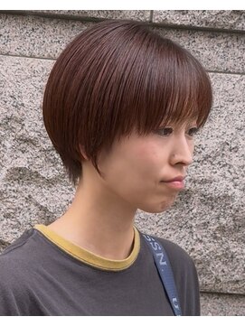 ノーム バイ アウラ(norm. by aura) ショートボブ ショートカット 丸みショート