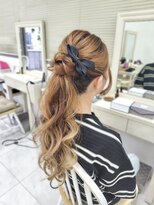 リサ 恵比寿(risa.)&nbsp;フワフワポニーテール