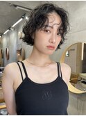 アッシュブラック/ミニボブ/恵比寿/代官山