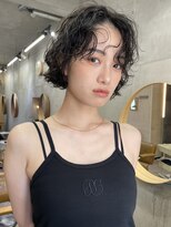 ソルトウォーター(SALT WATER) アッシュブラック/ミニボブ/恵比寿/代官山