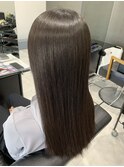 前髪カット＋髪質改善艶髪ロング