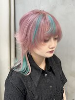 シーン(seen)&nbsp;◆原神ヴァレサカラーロングウルフカットシャギーウルフヘア