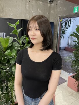 キャラハーフ 池袋東口店(KYARA HALF) ナチュラルレイヤー/レイヤースタイル/顔まわりカット