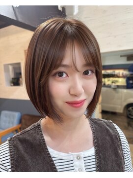 スカイ(SKY) 透明感カラー/髪質改善/縮毛矯正/韓国風レイヤーカット