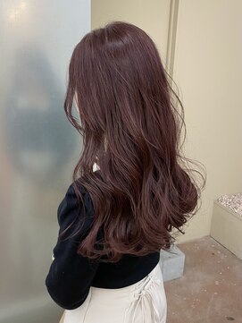 ブリーチなしカラーブリーチ無しダブルカラー冬カラー