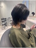 前髪/マチルダボブ/ピンクベージュ/インナーグレージュ/表参道