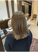 盛岡白髪ぼかしハイライト
