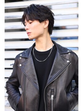 men's salon HYPE 名古屋伏見 メンズサロン/men'sパーマ/men'sカット/men'sショート メンズカット×フェザーパーマ(伏見/伏見駅/栄/メンズ)