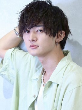 men's salon es. 新宿 メンズカット/メンズパーマ/メンズヘア【メンズサロン エス】 ニュアンスパーマ/波巻きツイストスパイラル[新宿/メンズ/men's]