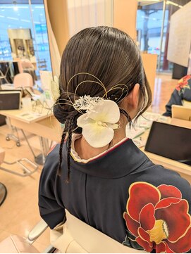 ウェーヴ 浜松小豆餅店(wave) 卒業式×カチモリ×着付け