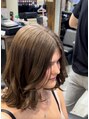 アマニ ヘアー ホスピタル(AMANI. HAIR HOSPITAL)&nbsp;ミディアム巻いてゆるふわに。